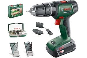 Bosch Trapano battente-avvitatore a batteria UniversalImpact 18V (1 Batteria, sistema 18 Volt, in Valigetta) – Amazon Exclusive