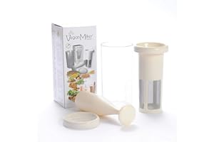 Vegan Milker CLASSIC by Chufamix, wielofunkcyjne sitko filtrujące - domowe mleko roślinne, tofu burmańskiego, itp. Maksymalna emulsja 1 litr w 1 minutę. E-book z przepisami kulinarnymi