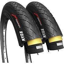 Paire De Chambres à Air Pour Vélo Route 700C - Compatible 32/35/38/40 Mm - Valves Schrader Ou Presta 48 Mm