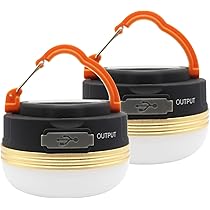 Flintronic Mini LED Campinglampe - 3000mAh Akku Mit 4 Leuchtmodi