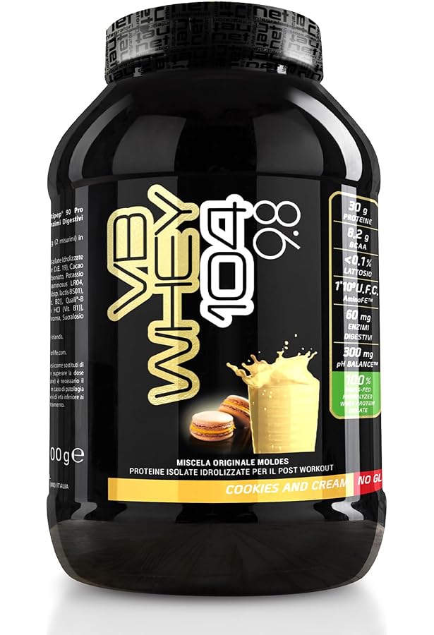 NET Integratori VB WHEY 104 9.8 Optipep - 1980g Cioccolato - Foto 8