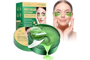 EWRTIUQA Patch Yeux, Collagene anti Cerne Masque 30 Paires Patch Sous Yeux Masque pour Les Yeux Hydratant Aloe Vera Naturel Visage Les Poches Sous Les Yeux, Skincare pour Contour des Yeux, Soulage les poches