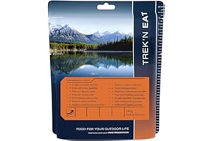 Trek'n Eat noodles con verdure colorate - cibo outdoor PS1000+ per un maggiore fabbisogno energetico per il trekking, il campeggio e l'avventura