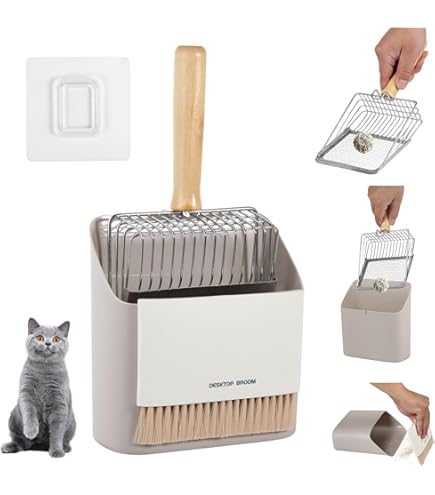 Vealind Roestvrijstalen kattenbak Heavy Duty 50L x 35W x15H CM, Metalen Niet Stick Oppervlak Kattenbak voor Katten Anti-lekkage Gemakkelijk schoon te maken Open Top Kitty Kattenbak Groot