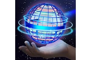 Sosuy 2025 Fliegender Ball Spielzeug FüR Junge, Hover Flying Rotierender Schwebeball Magischer Boomerang Spinner Mini Drohne Ball Weihnachts Geschenke FüR Jungen Kinder üBer MäDchen 6 7 8 9 10+