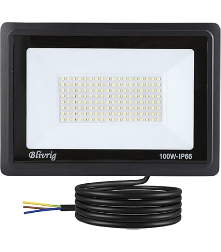 FARO LED FARETTO FREDDO ESTERNO 10W RESA 100W ALTA LUMINOSITA IP66 SLIM - Foto 4