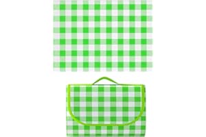 feyiubmen Coperta versatile da campeggio e da spiaggia, impermeabile, coperta da picnic 200 cm x 200 cm, coperta da spiaggia facile da trasportare con controller impermeabile