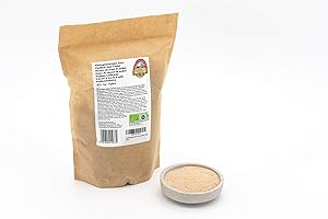 ‎PEARLS OF SAMARKAND TREASURES OF THE SILK ROAD Pearls BIO Flohsamenschalen Pulver 1kg – Rein und naturbelassen – 99 %+ Reinheit – Ohne Zusätze – Rohkost – Vegan