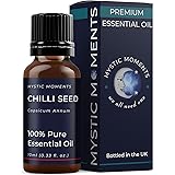 Mystic Moments | Olio essenziale di semi di peperoncino 10 ml - olio puro e naturale per diffusori, aromaterapia e massaggio 