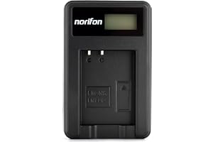 Norifon EN-EL12 LCD USB-laddare för Nikon Coolpix AW130, AW100