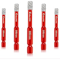 Fule Brazed Diamond Hole Drill Saw Core Bits For Marble Tiles Washbasin Hole Opener