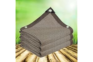 GYUEZX Red de Sombra al Aire Libre,2x2m Toldo Parasol con Ojales, Tasa de sombreado 90-95%,Transpirable,Resistente al Desgarro,para Patio,Jardín,Techo Balcón Invernadero,Camping