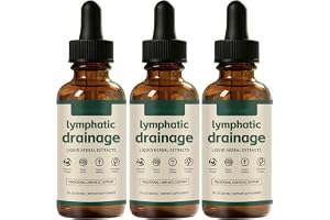Lymphoria Lymfdränagedroppar 59ml – Lymphoria Wellnessdroppar, Främjar Effektiv Dränering av Lymfsystemet, Naturliga Örtblandningar, Rensar Din Kropp, Lätt att Applicera, Vegan & Sockerfritt