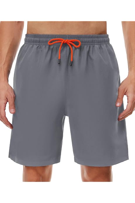 Herren Badehose 2-in-1 – Schnelltrocknend, Mit Kompressions-Innenhose, Elastisch & Bequem