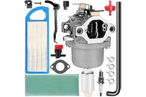 ZAMDOE 799727 698620 Sostituzione carburatore per Briggs & Stratton 794572 14HP 15HP 16HP 17HP 17,5 HP 18HP Intek Motori Trattore Tosaerba Nikki Carb con Filtro dell'Aria Candela