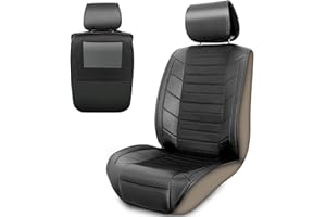 Upgrade4cars pokrowiec na przednie siedzenia samochodowe o wyglądzie skóry, ochraniacz na siedzenia samochodowe i organizer na tylne siedzenie, akcesoria samochodowe do wnętrza samochodu