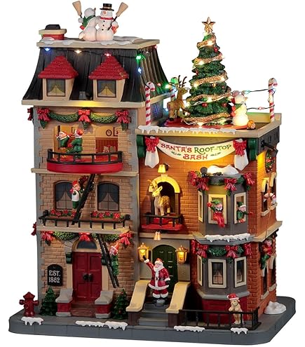 Lemax Village Collection Dasher's Advent Stable, B/O #95569