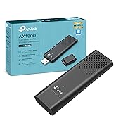 TP-Link Archer TX20U WiFi 6 AX1800Mbps, Adattatore USB Scheda di Rete, Wireless Dual Band, Porta USB 3.0, Copertura Ampia, MU