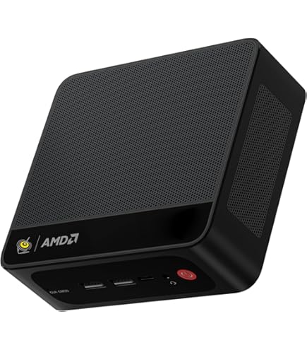 Minisforum UM560 Mini PC, AMD Ryzen 5 5625U 6 Cores/12 Threads, PC