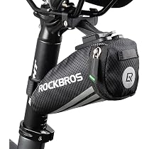 Sacoche De Selle Vélo étanche Et Extensible - Universelle VTT, Route, BMX - Bandes Réfléchissantes De Sécurité, 1.5L