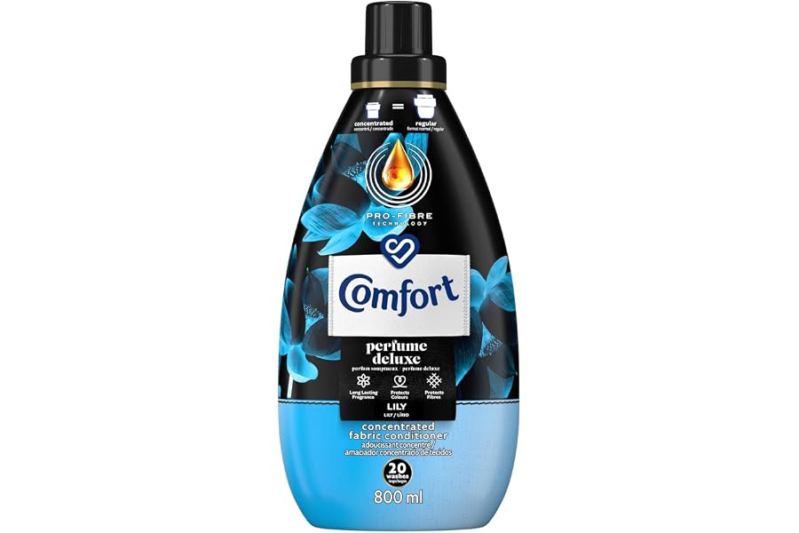 Comfort Perfume Deluxe Lily Laundry Fabric Softener 800ml