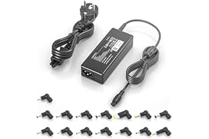 NATNO 90W Alimentatore Universale Caricatore PC Portatile per HP ASUS Acer Dell Sony Samsung Fujitsu Gateway MSI Medion Notebook Ultrabook Chromebook Adattatori