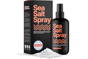 IMPERIO Sea Salt Spray - 250ml Premium Spray Eau de Mer Cheveux pour Cheveux Plus Volumineux & Texture Stable - Parfaites Beach Waves, Volume & Tenue