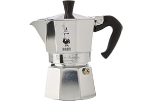 Bialetti Moka Express 2020 In Headband Cup 3, Silver