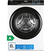 Haier I-Pro Series 3 HW80-B14939-IB Front Load Washing Machine 8 kg, Steam Function, Direct Motion Motor, Antibacterial Treat