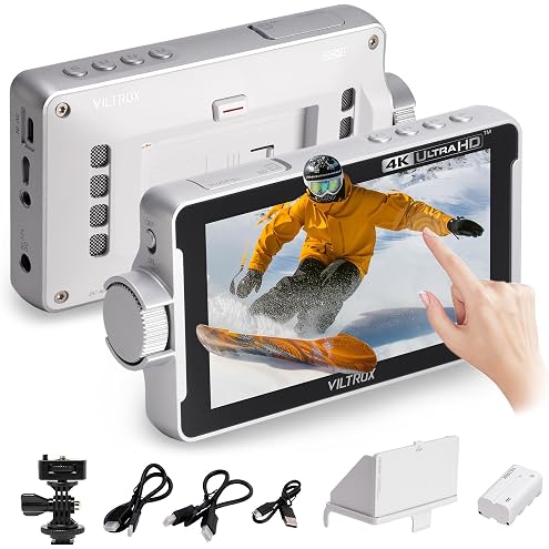 VILTROX DC-V1 Camera Field Monitor, Touch Screen Camera...
