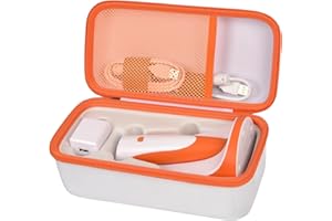 Boobowl Tasche für Ravensburger für Tiptoi Ladestation Stift 00111/00112/ 00159/00806/ 00801, Kompakt Hülle für Tiptoi Starterset für Ladegerät, Datenkabel -(Nur Box) (weiß)