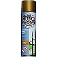 Nitromors Anti-Rust Hammered Finish Metal Spray Paint, No Primer Required, Gold, 500 ml