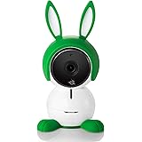 Arlo ABC1000-100EUS Arlo Baby Monitor Smart WiFi Full HD, audio 2 vie, visione notturna, sensori d'aria, ninna nanne, luci no