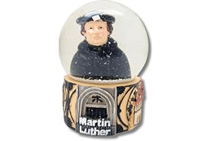 ‎MINIUM COLLECTION 30057 Souvenir Schneekugel Martin Luther Schlosskirche Wittenberg Geburtshaus 65mm Durchmesser
