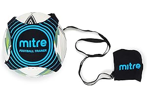 Mitre Solo Close Control and Skills Football Training Aid, Adjustable Design, Hands-Free Use