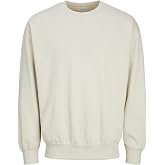JACK &amp; JONES Plain Sweatshirt | Relaxed fit, Plain, Long Sleeve, Casual, Soft process at a maximum temperature of 40 &deg; C
