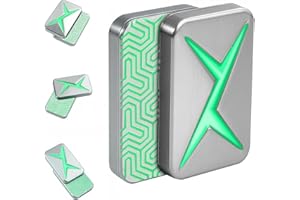 OBEST Fidget Slider EDC Toys, descompresión ansiolítica para adultos, juguetes para autismo y TDHD, regalos para adolescentes (luz nocturna)