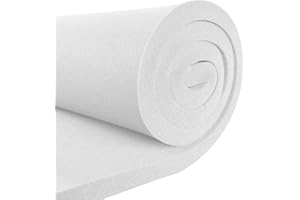 MSS e.K. Foam Sheet, Cushion Topper, 200 x 140 x 2 cm, RG27/45