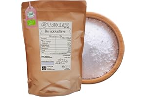 ‎SÜSSUNDCLEVER.DE EST 2016 süssundclever.de® Bio Tapiokastärke | 1,0 kg | Tapiokamehl | aus der Tapiokawurzel | Natürliches Bindemittel & Verdickungsmittel | von Natur aus glutenfrei*