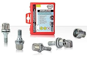 Fits Toyota Proace Models 2013 To 2022 Heyner Germany StillBull Locking Wheel Nuts M12x1.25 Set 4 Locks Alloys Antitheft Protection Bolts ZH4