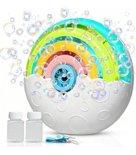 Machine à bulles portable - Machine à bulles automatique avec 300 ml