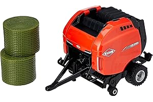 Britains 736 43233 EA Kuhn - Empacadora Redonda, Multicolor