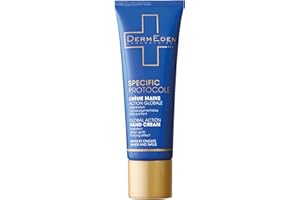 Laboratoires DermEden - Crème mains action globale 50 ml - Estompe et prévient les taches brunes – Hydrate, lutte et protège contre les agressions de la peau - Fabrication Française