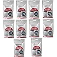 IRQA Descale Compatible for LG Scalgo Washing Machine Front Load and Top Load, Cleaning Powder, Descaling Powder, Drum Cleaner 100g Each (Pack of 10) (Style_1