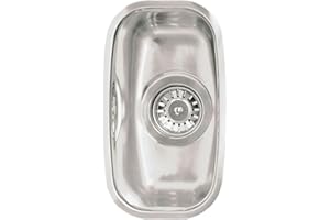 Reginox L183016OKG 0.5 Bowl Integrated Stainless Steel Sink