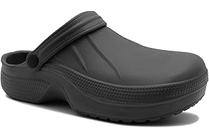 IMTY Womens Lightweight Clogs EVA Slip On Garden Adjustable Strap Summer Beach Hospital Nurse Kitchen Chef Water Shoes Sandals