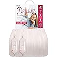 MYLEK Electric Blanket Double Bed Fitted Heated Mattress Cover Underblanket Dual Control, Elasticated Skirt, Size 190 x 137 x 40cm, Overheat Protection, Machine Washable, Safe For All Night Use