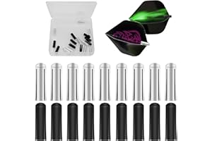 CiShow 18 Pcs Protecteur de Vols de fléchettes, épargnants de vol de fléchettes, correcteur d’Aile de fléchettes Fixe, Protecteur de vol, épargnants d’Aile d’Accessoires de fléchettes