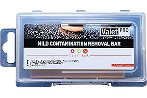 Barra de arcilla para limpieza de coche o moto, compatible con Meguiar's y Dodo Juice, color amarillo de Valet Pro Car