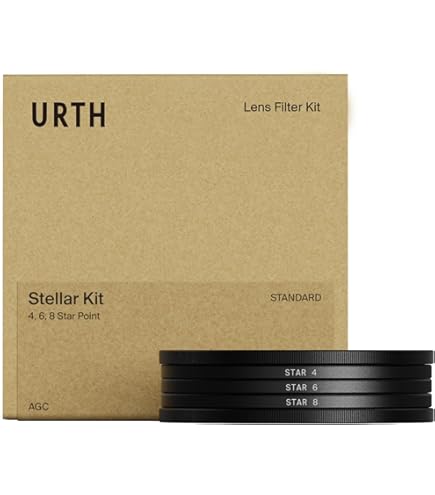 Urth Kit Filtres ND Plus+ 52 Mm - ND8, ND64, ND1000 - Verre SCHOTT Nano Revêtement - Longue Pose & Contrôle Lumière